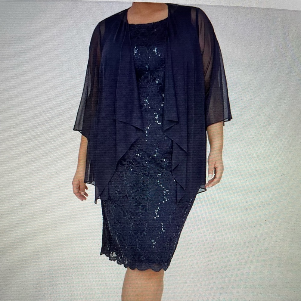 Jacket sequin dress 2 - piece set